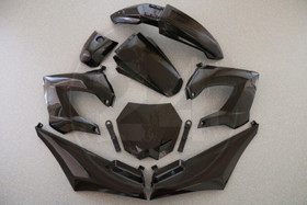 Katesarja numerokilvellä musta (8 osaa), Derbi / Gilera <- 2010