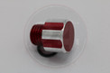 Öljyn täyttökorkki alumiini punainen, Derbi Euro 2 / 3 / 4
