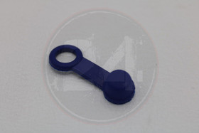 Jarrusatulan ilmausruuvin suojakumi, sininen