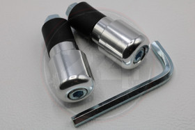 Ohjaustangon päätypainot, hopea