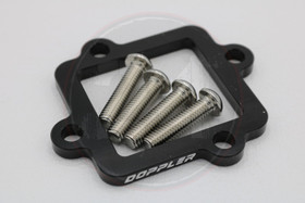 Läppärungon korotuspala 5mm + ruuvit musta, Minarelli vaaka vesi / ilma