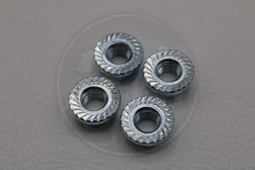 Sylinterin pinnapulttien mutterit 4kpl, M6 x 1.0mm