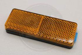 Heijastin oranssi 85 x 31mm, tarra kiinnitys (iskunvaimentimeen)