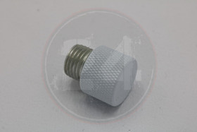 Öljyn täyttökorkki alumiini valkoinen, Minarelli MBK / Yamaha