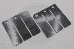 Hiilikuituläppä pari ER3 vahvistettu, Derbi Euro 2 / 3 / 4