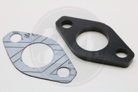 Imukaulan bakeliittilevy + tiiviste, Mikuni VM20 / 24