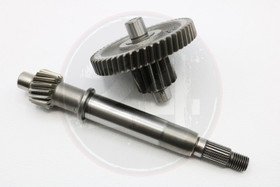 Takavariaattorin akseli + ratas, Kiina skootterit, Baotian, Fude, GY6 4T