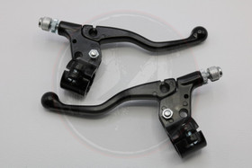 Kytkin / etujarrukahvasarja, musta