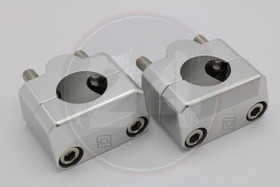 Ohjaustangon kiinnikepari CNC hopea