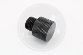 Öljyn täyttökorkki alumiini musta, Minarelli MBK / Yamaha