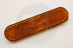 Heijastin oranssi 96 x 24mm, tarra kiinnitys