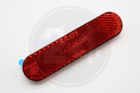 Heijastin punainen 96 x 24mm, tarra kiinnitys