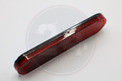 Heijastin punainen 96 x 24mm, tarra kiinnitys