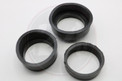 Ilmansuodatin Power filter 42/45-54mm, kromi / punainen