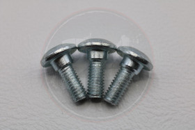 Jarrulevyn pultti 3kpl, M6 x 16mm