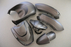 Katesarja metallinhohto mattaharmaa (7 osaa), Peugeot Kisbee