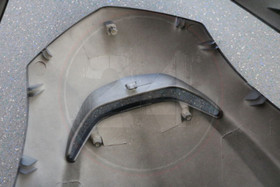 Etukate ylä musta, Peugeot Kisbee