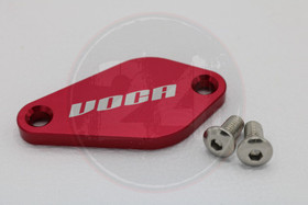 Öljypumpun peitelevy punainen, Minarelli Am6, Derbi Euro 2 / 3 / 4