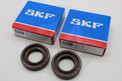 Kampiakselin laakerit + stefat SKF 6204 TN9 C4 HLHT23 Polymer, Derbi Euro 2 / 3 / 4