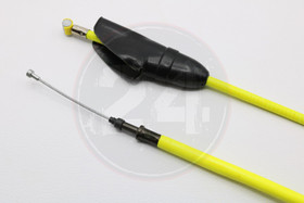 Kytkinvaijeri + suoja keltainen, Aprilia / Derbi / Gilera Euro 3 / 4