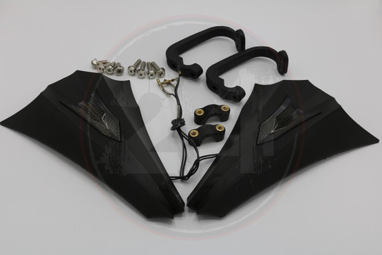 Käsisuojat vilkuilla