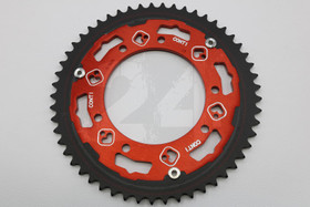 Takaratas 53 musta / punainen, Aprilia / Derbi / Gilera / Peugeot / Rieju / Yamaha