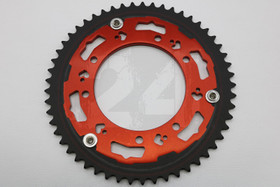 Takaratas 53 musta / punainen, Aprilia / Derbi / Gilera / Peugeot / Rieju / Yamaha