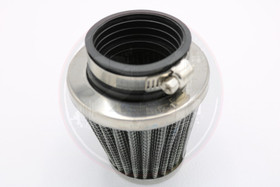 Ilmansuodatin Power filter 42mm, kromi
