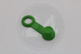 Jarrusatulan ilmausruuvin suojakumi, vihreä