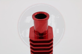 Lauhdutin lyhyt punainen, 17mm letkujen väliin