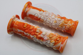 Kahvakumit, oranssi / valkoinen