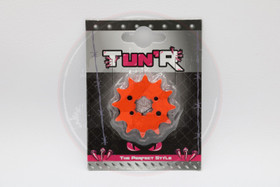 Eturatas 12 oranssi, Aprilia / Derbi / Gilera