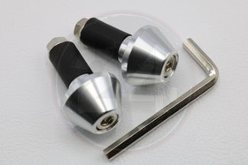 Ohjaustangon päätypainot, hopea