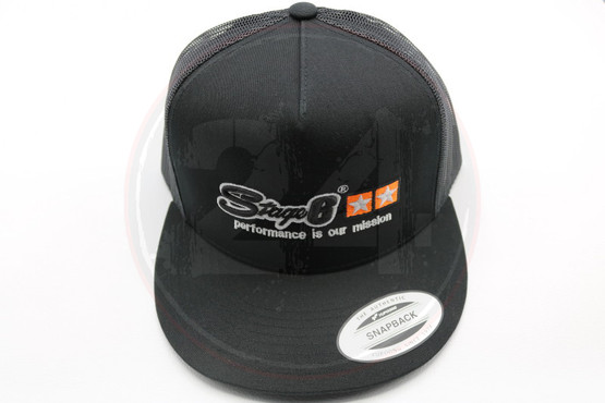 Lippalakki Stage6 Trucker, musta