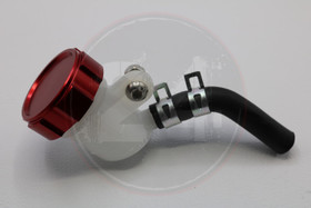 Jarrunestesäiliö punainen alumiini korkki