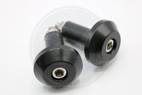 Ohjaustangon päätypainot, musta