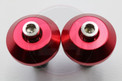 Ohjaustangon päätypainot, punainen