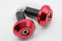 Ohjaustangon päätypainot, punainen