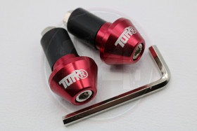 Ohjaustangon päätypainot, punainen