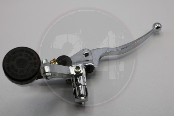 Etujarrusylinteri, kromi / musta