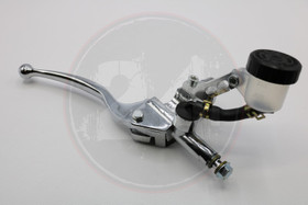 Etujarrusylinteri, kromi / musta