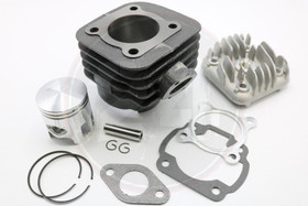 Sylinterisarja 47mm 10mm tappi 70cc + kansi, Minarelli vaaka ilma