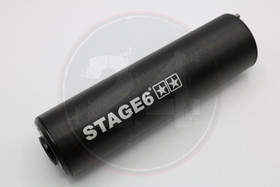 Äänenvaimennin Streetrace + tiiviste, musta oikea