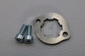 Eturattaan lukituslevy 24mm + ruuvit, Aprilia / Derbi / Gilera