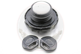 Polttoainesäiliön korkki lukolla + 2 avainta, Rieju MRT