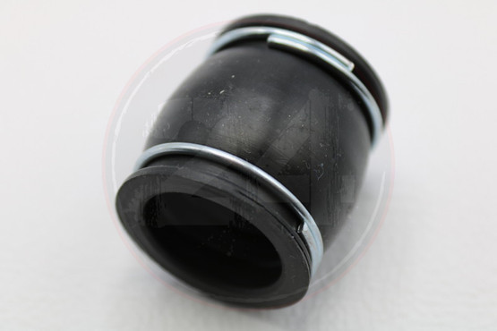 Pakoputken / väliputken liitoskumi + klemmarit, 20 / 22mm