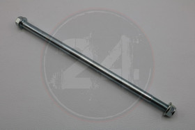 Eturenkaan akseli + mutteri, MBK Nitro / Yamaha Aerox