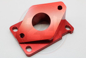 Imukaula + kaasuttimen adapteri punainen, Minarelli Am6, Derbi Euro 2 / 3 / 4