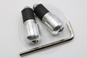 Ohjaustangon päätypainot, hopea