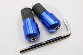 Ohjaustangon päätypainot, sininen